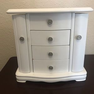 Target White Jewelry Box